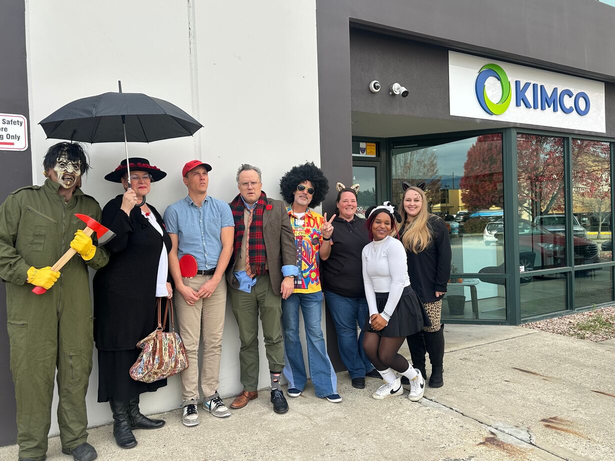 It's a Kimco Halloween here at the office!