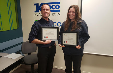 Kimco’s newest red seal refrigeration and air conditioning technician