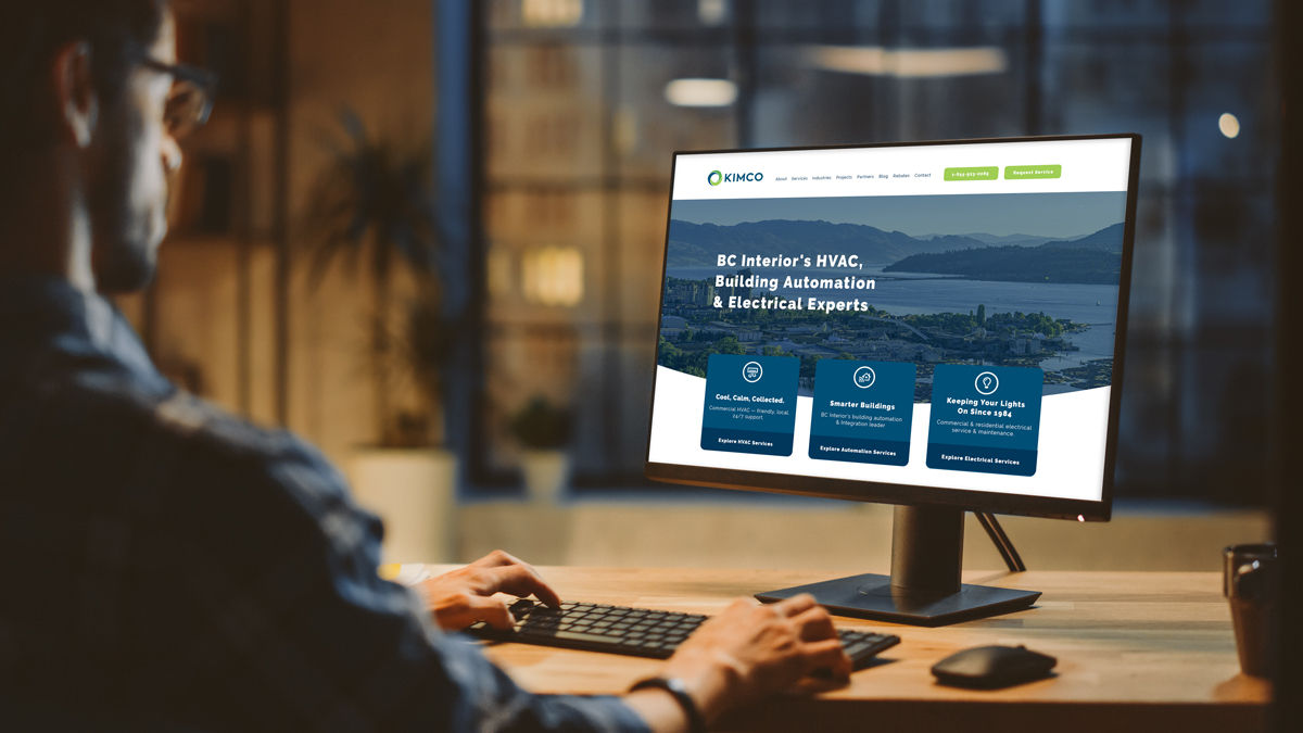A new year and a new website to elevate this local HVAC, automation, and electrical service company&rsquo;s online presence